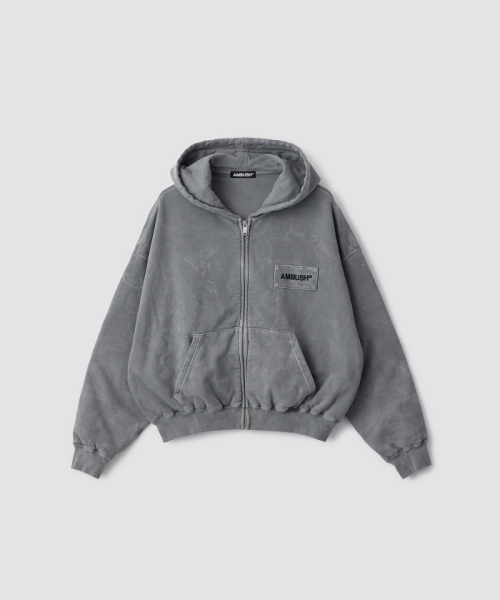 WASHED CROPPED ZIP HOODIE(F263A004)｜阪急百貨店公式通販サイト