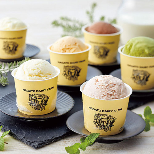 「長門牧場」の「アイスクリーム10個セット」の画像
