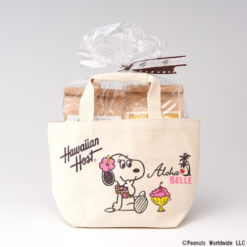 ベル トートバッグセット (ハイビスカスのバックチャーム付き