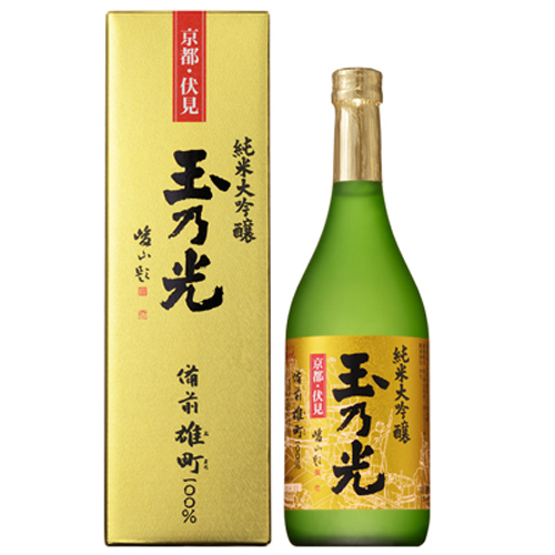 玉乃光」純米大吟醸 備前雄町（箱入）720ml[N-060](sl190124)｜阪神