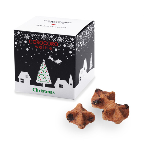 コロコロワッフル キューブ ダブルチョコ(クリスマスパッケージ)(x2380039)｜フード｜阪急百貨店公式通販 HANKYU FOOD