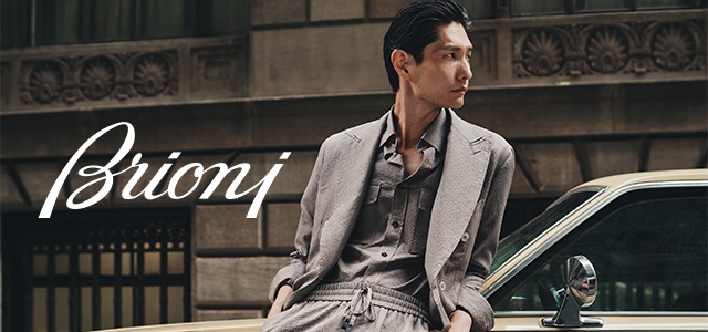 ブリオーニ　Brioni    カッターシャツ