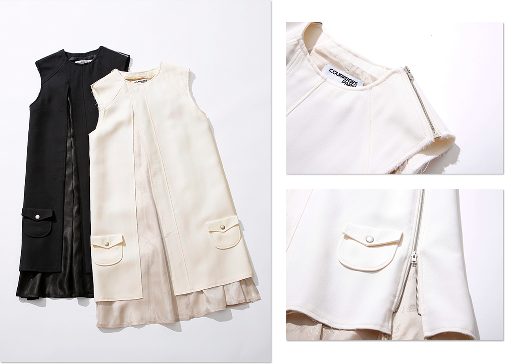 ノースリーブドレス(COURREGES)
