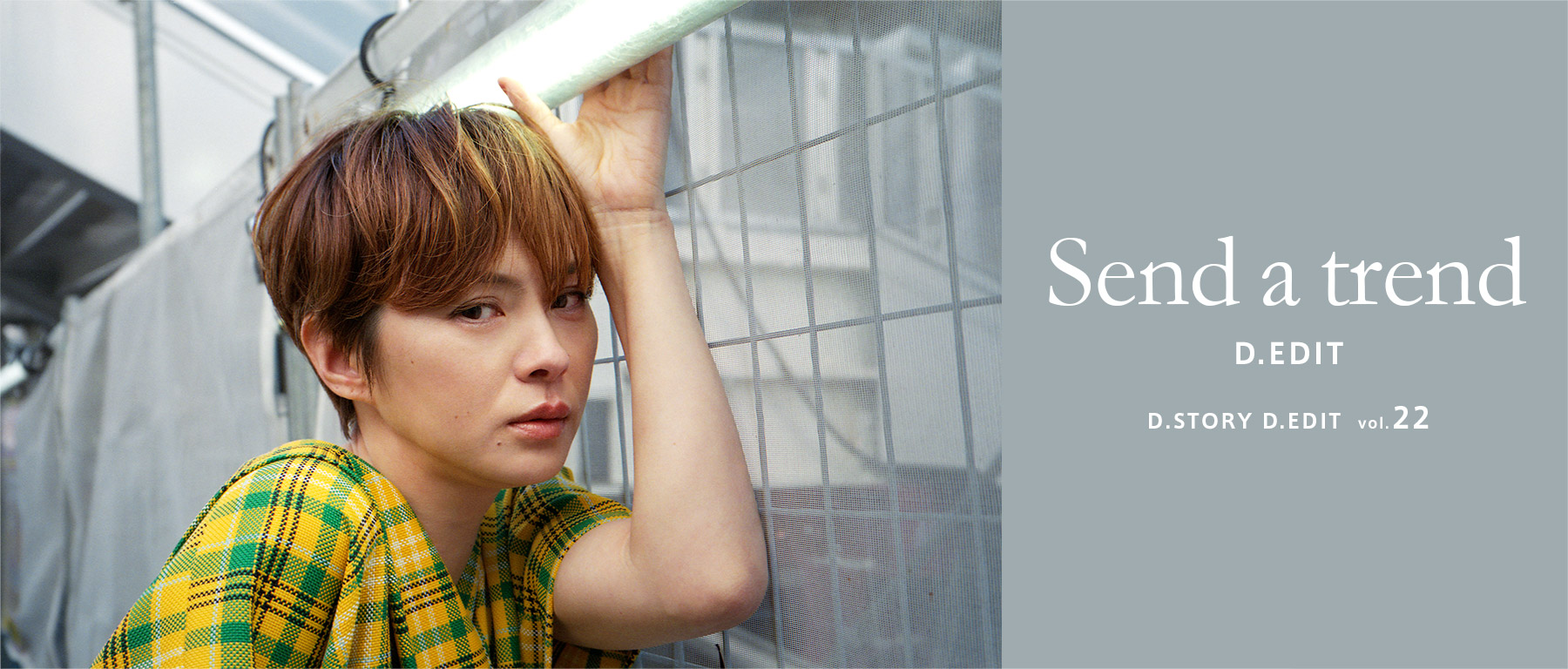 Send a trend D.EDIT D-STORY D.EDIT vol.22