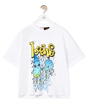 シェルプリントTシャツ