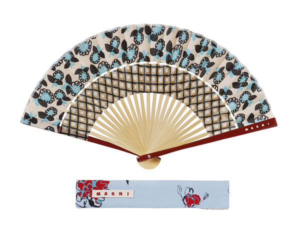 MARNI FLOWER CAFE FOLDING FAN COLLECTION（マルニフラワーカフェ 