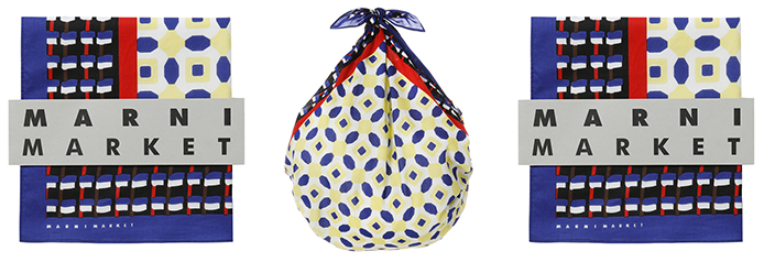 MARNI MARKET FUROSHIKI SCARF COLLECTION（マルニフラワー