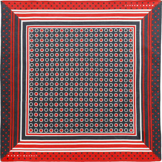 MARNI MARKET FUROSHIKI SCARF COLLECTION（マルニフラワーカフェ 風呂敷スカーフ ）｜阪急百貨店公式通販サイト｜阪急百貨店オンラインストア