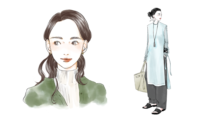 オータム×ナチュラルタイプ