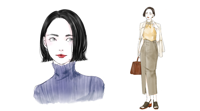 ウィンター×ストレートタイプ