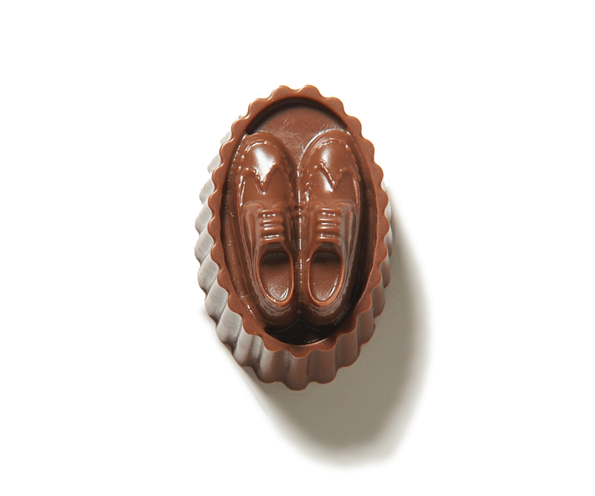 Wingtips Solid Milk Chocolate