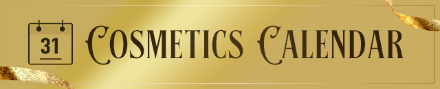 COSMETICS CALENDAR