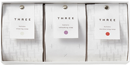 「THREE」 ホリスティックソープセット 0979