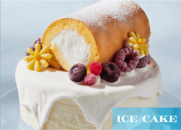 Ice roll cake アイスロールケーキ