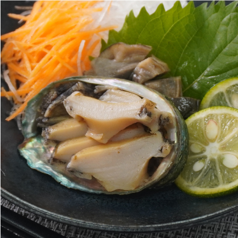 肉厚やわらかなあわび！