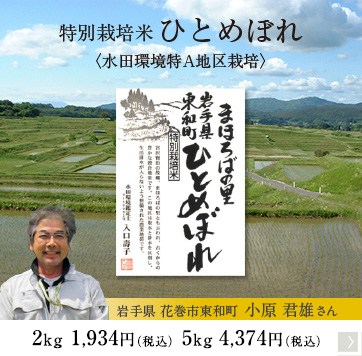 特別栽培 ひとめぼれ