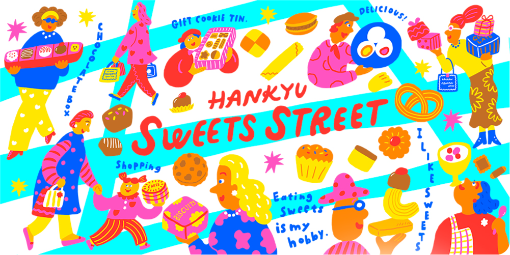HANKYU SWEETS STREET　デパ地下人気スイーツ特集