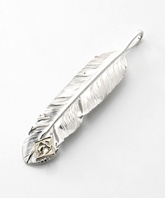 M feather 01 M K18 eagle metal