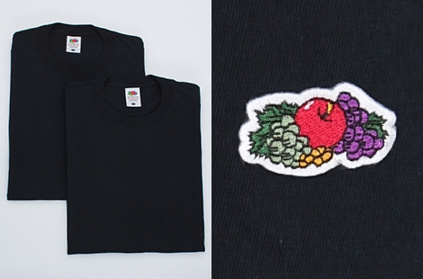パック Tシャツ （ブラック 2枚セット）
