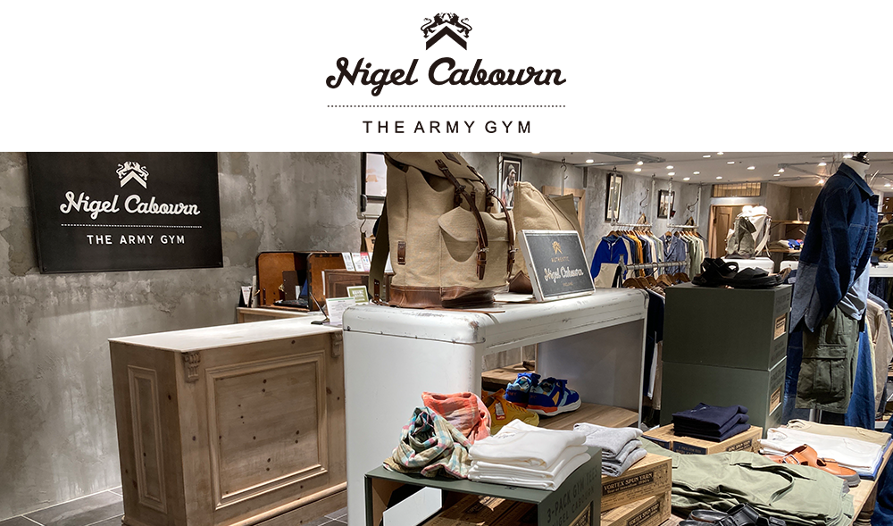 Nigel Cabourn THE ARMY GYM　ナイジェル・ケーボン アーミー・ジム