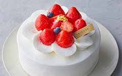 生クリームデコレーションケーキ
