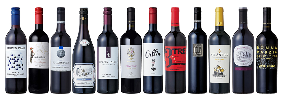 世界のフルボディ飲み比べ12本セット