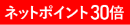 ネットポイント30倍