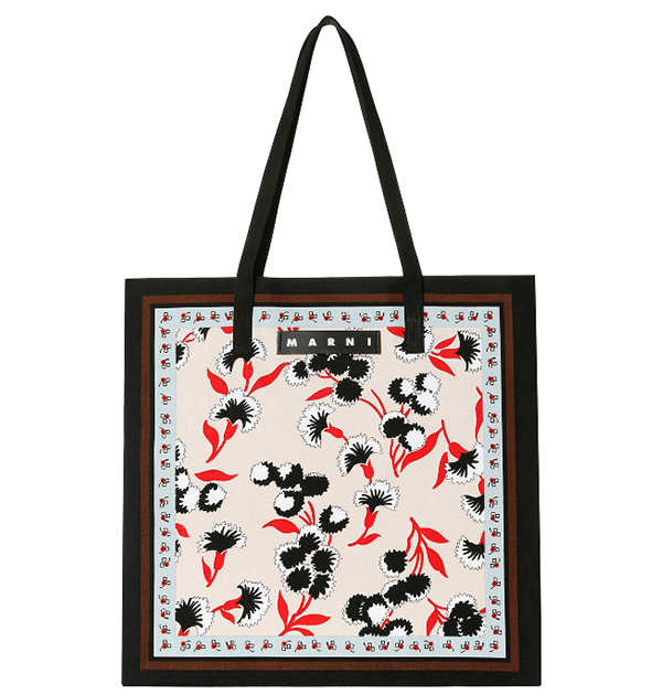 MARNI FLOWER CAFE BANDANA TOTE（マルニフラワーカフェ バンダナ 