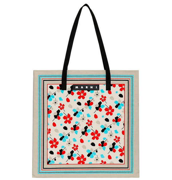MARNI FLOWER CAFE BANDANA TOTE(マルニフラワーカフェ MARNI FLOWER CAFE BANDANA TOTE(マルニフラワーカフェ
