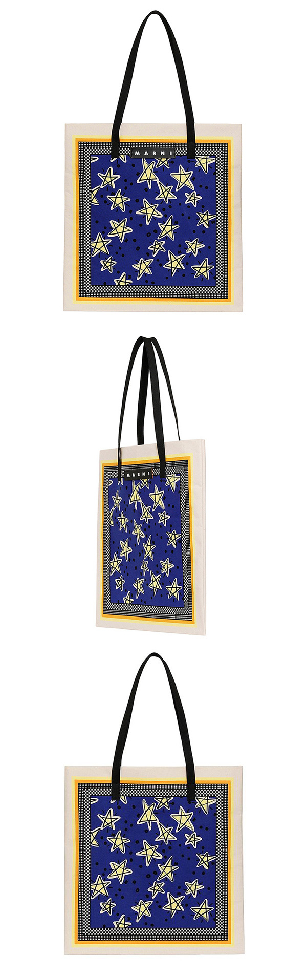 MARNI FLOWER CAFE BANDANA TOTE（マルニフラワーカフェ バンダナ 