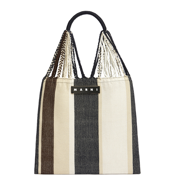 MARNI マルニマーケット ハンモックバッグ ゴールドブラウン