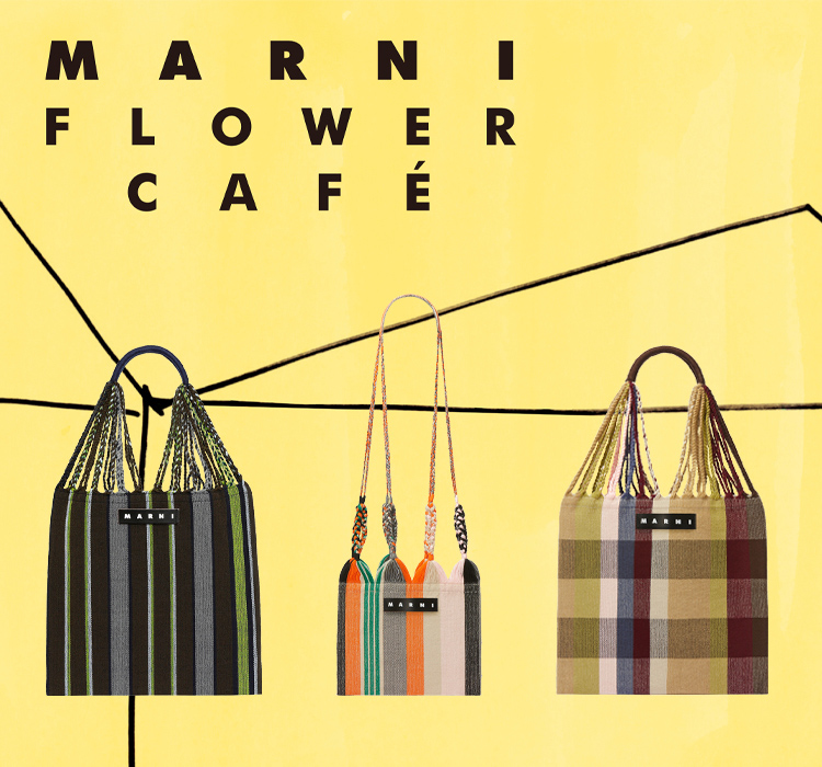 MARNI FLOWER CAFE HAMMOCK BAG（マルニフラワーカフェ ハンモック 