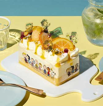 スヌーピーのトロピカルアイスケーキ