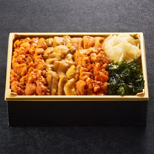 うに3種食べ比べ弁当
