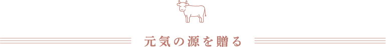 元気の源を贈る