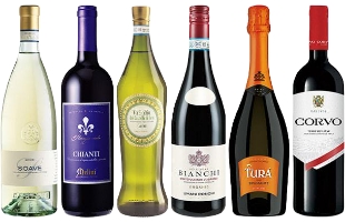 イタリアならではの
ブドウ品種を入れた赤白6本セット
【Bセット】