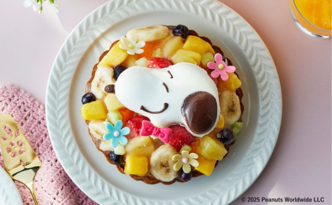 PEANUTSの商品が登場！
ケーキリンクなど