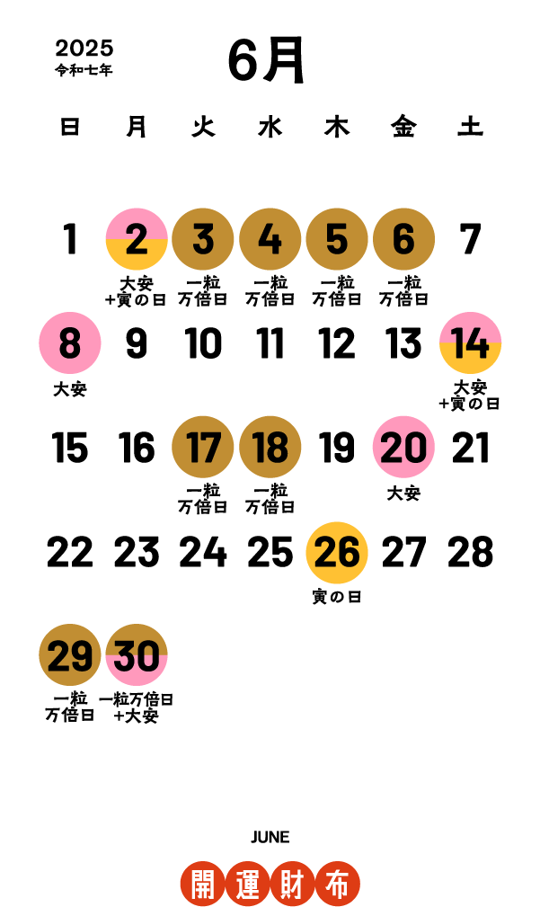 6月