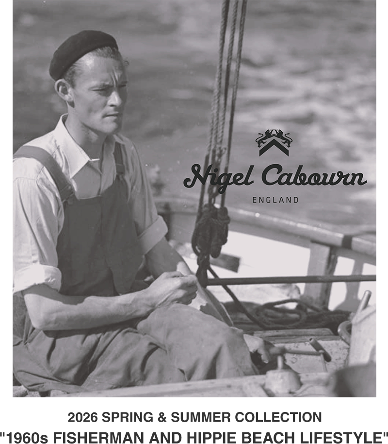 2026 SPRING & SUMMER COLLECTION 1960s FISHERMAN AND HIPPIE BEACH LIFESTYLE