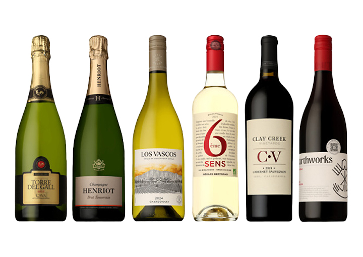 シャンパーニュが入った世界のワインセレクション6本セット