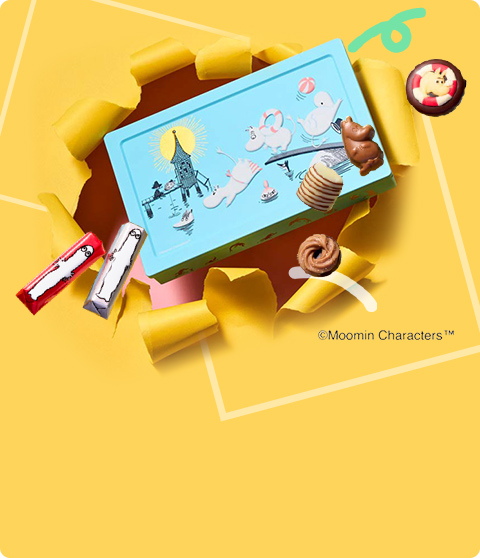 「ムーミン × メリーチョコレート」 ムーミン一家のサマーヒュッゲ