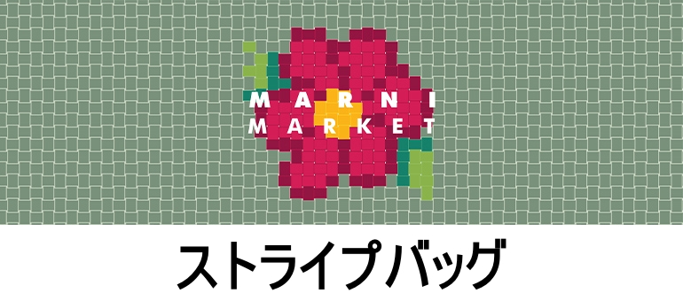 ストライプバッグ