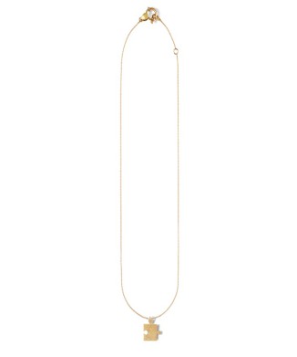 ［1ヶ月～1ヶ月半後お届け予定］点字ダイヤモンドミニパズルネックレス