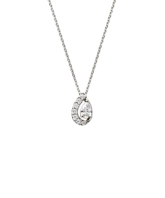 ダイヤモンドグゥットネックレス