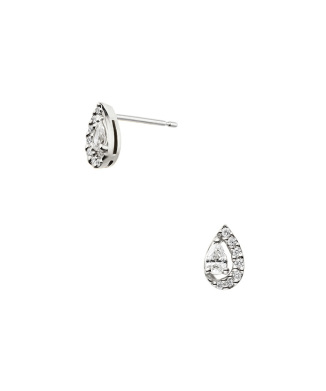 ダイヤモンドグゥットピアス