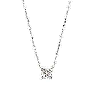 ダイヤモンドカローラネックレス