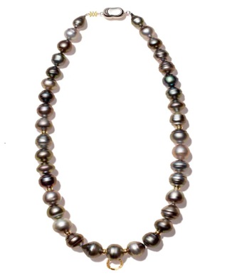 KINTSUGIノワールパールネックレス