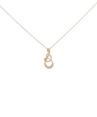 Infinity Love Knot ネックレス