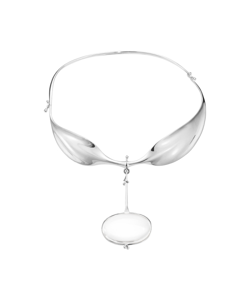 GEORGJENSEN VIVIANNA TORUN CELEBRATION ネックリング シルバー ML GEORGJENSEN VIVIANNA TORUN CELEBRATION ネックリング シルバー ML