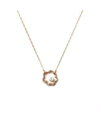 ミモザネックレス